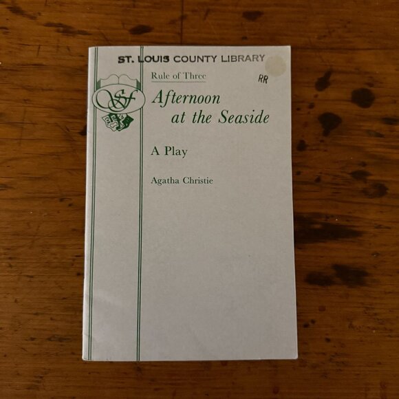 Agatha Christie Rule Of Three Afternoon At The Seaside The Patient The Rats - Picture 1 of 6